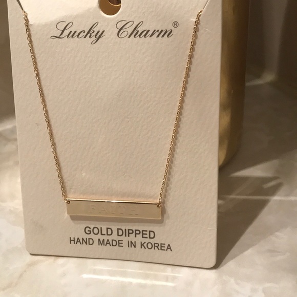 Jewelry - ✨BRAND NEW! FAITH statement necklace